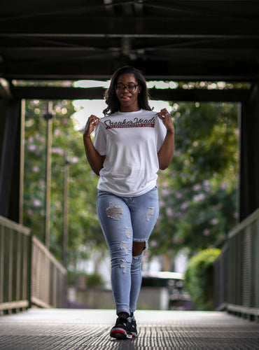 Exclusive SNEAKERHEADS CLOTHING LINE LE Shirt (White) - SNEAKERHEADS CLOTHING LINE